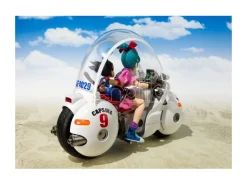 Dragon Ball S.h. Figuarts Vehicle Con Figura Bulma's Motorcycle Hoipoi Capsule No. 9 17 Cm Bandai Tamashii Nations