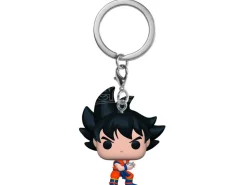Dragon Ball Z Portachiavi Funko Pop Vinile Figura Goku Con Onda Energetica 4 cm