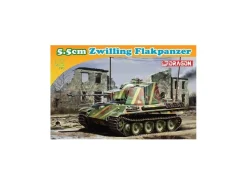 Dragon D7488 5,5 CM ZWILLING FLAKPANZER KIT 1:72 Modellino