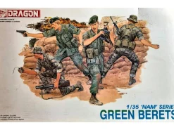 DRAGON D3309 GREEN BERETS KIT 1:35 Modellino