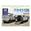 Dragon D3622 IDF M113 FITTERS & CHATA p FIELD REPAIR VEHICLE KIT 1:35 Modellino