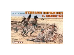 Dragon D6391 ITALIAN INFANTRY EL ALAMEIN 1942 KIT 1:35 Modellino