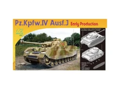DRAGON D7409 PZ.KPFW.IV AUSF.J EARLY PRODUCTION KIT 1:72 Modellino