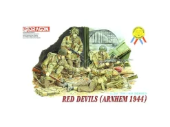 DRAGON D6023 RED DEVILS 1944 SOLDATINI KIT 1:35 Modellino