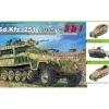 DRAGON D6224 SD KFZ 251/10 3,7 cm PAK 3 KIT 1:35 Modellino