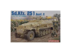 Dragon D6187 SD KFZ 251 AUSF.C KIT 1:35 Modellino