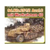 DRAGON D6284 Sd.Kfz.251 Ausf.C MIT WURFRAHMEN 40 KIT 1:35 Modellino