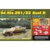 DRAGON D6980 SD.KFZ.251/23 AUSF.D KIT 1:35 Modellino
