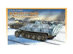 DRAGON D6292 SD.KFZ.251/17 AUSF.D KIT 1:35 Modellino