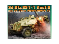Dragon D6861 Sd.kfz.251 D Con 28/32 Cm Kit 1:35 Modellino
