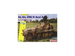 DRAGON D6859 Sd.Kfz.250/9 le S.P.W. 2cm MIT PANZERAUFBAU KIT 1:35 Modellino