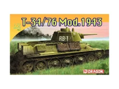 DRAGON D7277 T 34/76 MOD 1943 KIT 1:72 Modellino