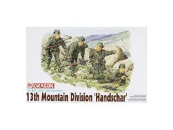 DRAGON D6067 13th MOUNTAIN TROOP HANDSCHAR KIT 1:35 Modellino