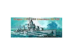 DRAGON D1027 U.S.S. NAVE LIVERMORE KIT 1:350 Modellino