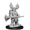 Dungeons & Dragons Frameworks Miniature Model Kit Dwarf Barbarian Female Wizkids