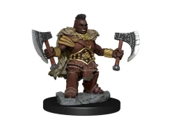 Dungeons & Dragons Frameworks Miniature Model Kit Dwarf Barbarian Female Wizkids