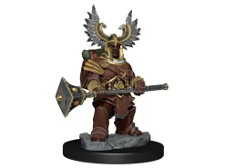 Dungeons & Dragons Frameworks Miniature Model Kit Dwarf Barbarian Female Wizkids