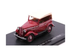 EBBRO EB44353 DATSUN 17 PHAETON 1938 AMARANT W/CREAM ROOF 1:43 Modellino