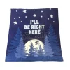 E.T. I'LL BE RIGHT HERE COZY BLANKET Coperta NERDY BY NATURE