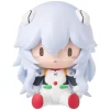 Evangelion: 3.0+1.0 Thrice Upon A Time Fuwa Petit Chibi Figura Rei: Long Hair 8 Cm Sega