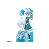Evangelion Rei Profile Bath Asciugamano Telo Mare Marushin