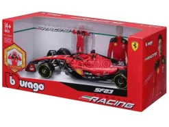 F1 Ferrari Sf-23 Con Leclerc Figura - 1:24 Die-cast Model Modelli In Scala Bburago