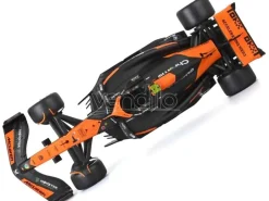 F1 Mc Laren Mcl38 Con Norris Figura - 1:24 Die-cast Model Modelli In Scala Bburago