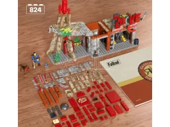 Fallout MEGA Construction Set Red Rocket Truck Stop Mattel