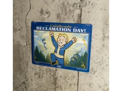 Fallout Metal Sign Reclamation Day Trick Or Treat Studios