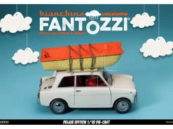 Fantozzi Filini Bianchina 1/18 Die-c Dlx Modelli In Scala Infinite Statua