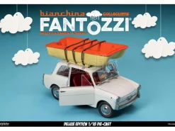 Fantozzi Filini Bianchina 1/18 Die-c Dlx Modelli In Scala Infinite Statua