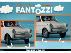 Fantozzi Filini Bianchina 1/18 Die-c Dlx Modelli In Scala Infinite Statua