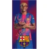 F.c Barcelona Lamine Yamal Microfibre Telo Mare Fc Barcelona