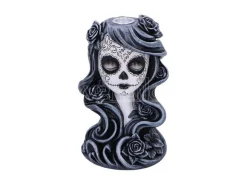 FLOR DE MUERTE BACKFLOW INCENSE BURNER Brucia Incenso NEMESIS NOW