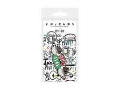Friends Central Perk Rubber Portachiavi Portachiavi Pyramid International