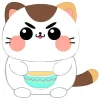 Funny Cat Peluche Figura Cat Con Soup 25 Cm Joy Toy (it)
