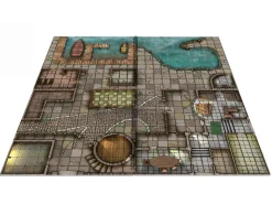 GIANT BOOK OF BATTLEMATS TOWNS & TAVERNS ACCESSORI DM VAULT