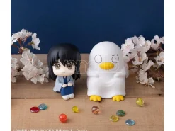 Gintama Look Up Pvc Statuas Kotaro Katsura & Elizabeth 11 Cm (with Regalo) Megahouse
