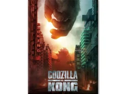 GODZILLA VS KONG STAND OFF FLAT MAGNET MAGNETI AQUARIUS ENT