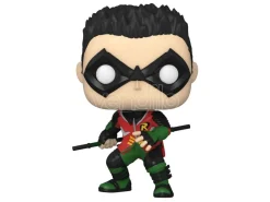 Gotham Knights Pop! Games Vinile Figura Robin 9 Cm Funko