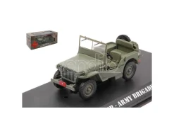 GREENLIGHT GREEN86593 WILLYS MB ARMY BRIGADIER GENERAL 1942 MASH 1972-83 TV SERIES 1:43 Modellino