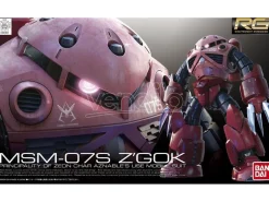 Gundam Real Grade RG Model Kit Pvc 1/144 Z'Gok Char Custom 13 Cm Bandai