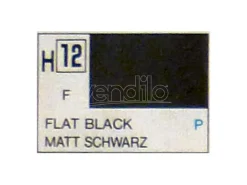 Gunze GU0012 BLACK MATT ml 10 Pz.6 Modellino