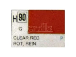 Gunze GU0090 CLEAR RED GLOSS ml 10 Pz.6 Modellino