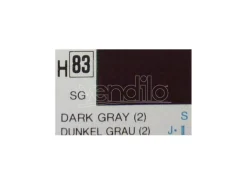 Gunze GU0083 DARK GRAY SEMI-GLOSS ml 10 Pz.6 Modellino