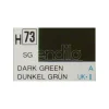 Gunze GU0073 DARK GREEN SEMI-GLOSS  ml 10 Pz.6 Modellino