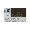 Gunze GU0082 DARK GREY SEMI-GLOSS ml 10 Pz.6 Modellino