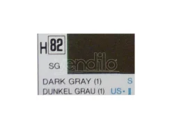 Gunze GU0082 DARK GREY SEMI-GLOSS ml 10 Pz.6 Modellino