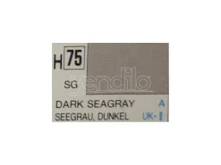 Gunze GU0075 DARK SEAGRAY SEMI-GLOSS  ml 10 Pz.6 Modellino