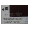 Gunze GU0340 FIELD GREEN SEMI-GLOSS ml 10 Pz.6 Modellino
